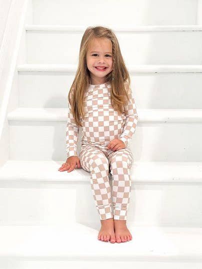 Two Piece Checkered Set for wholesale by Little Starbeams
