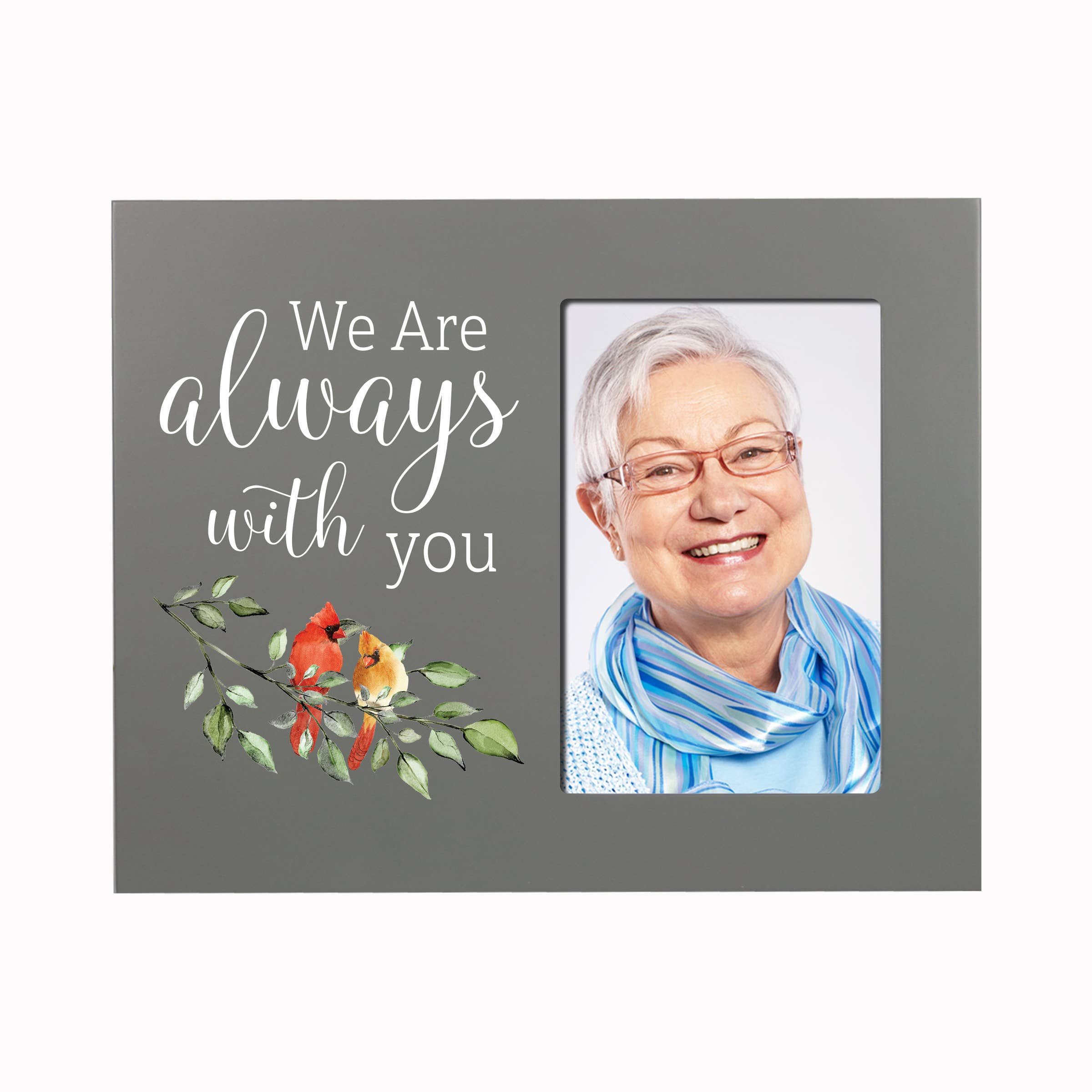 LifeSong Milestones - Wholesale Picture Frame - Cardinal We Are Always With You Sympathy Picture Frame 1