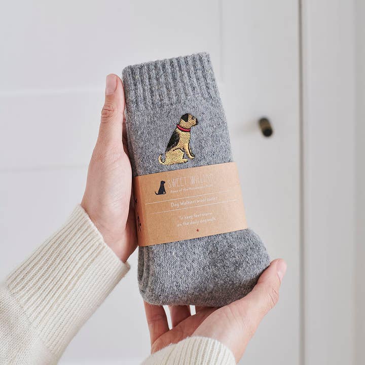 Sweet William Designs - Wholesale Socks - Unisex - Dog Walking Socks - Border Terrier1