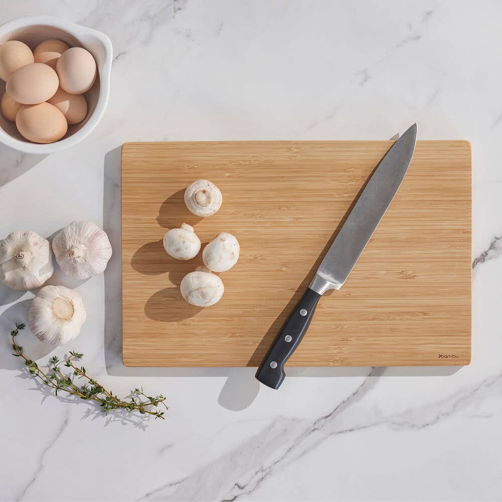 bambu® - Wholesale Cutting Board - Undercut Bamboo Cutting and Serving Board3