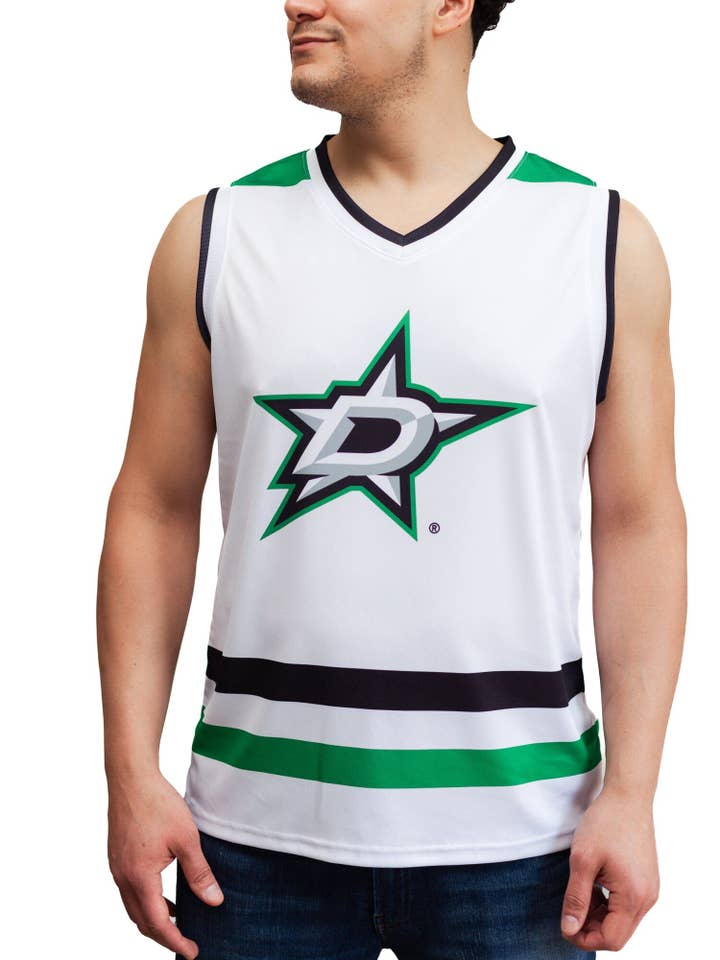 Tanque de hockey visitante de Dallas Stars para venta al por mayor de Bench Clearers