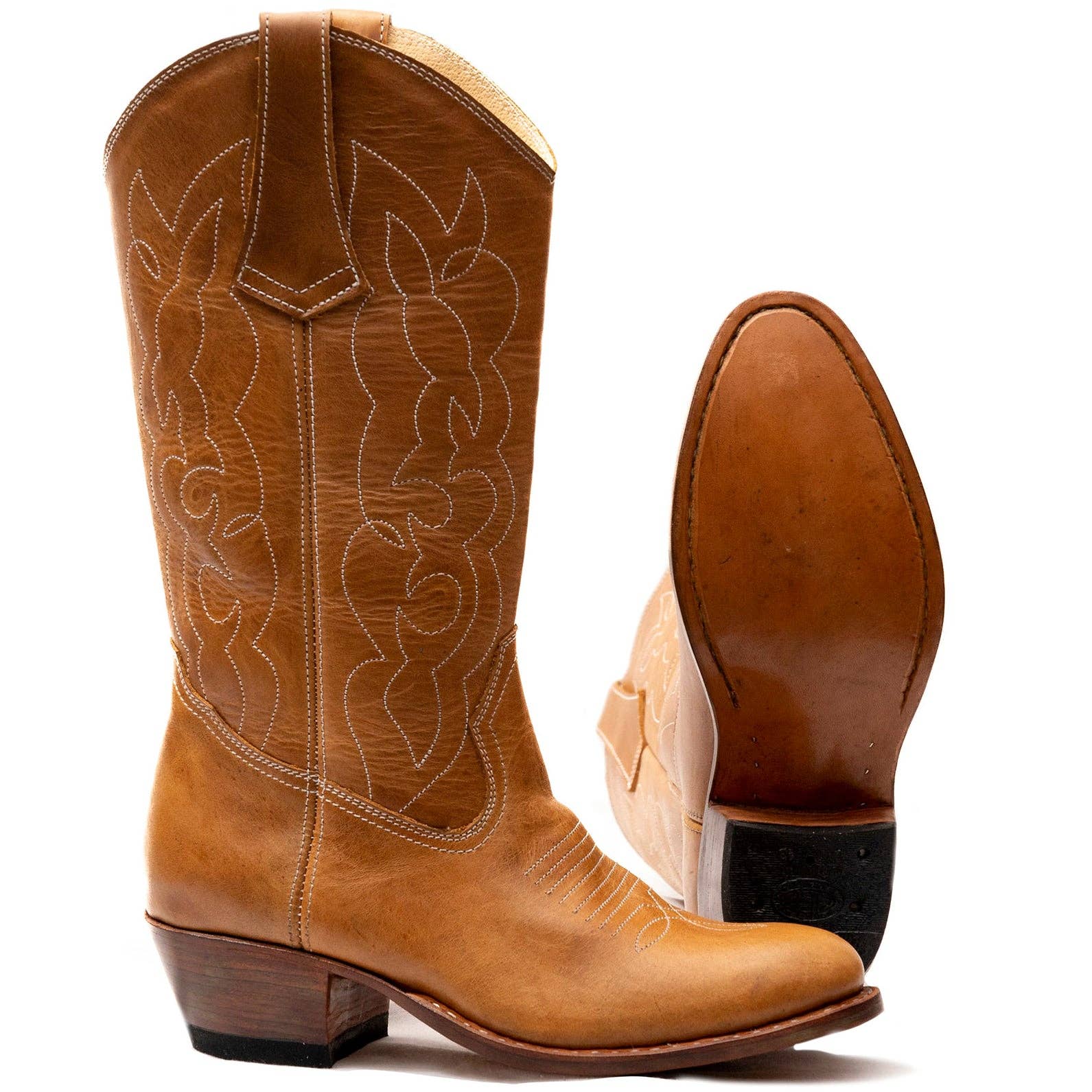 Atitlan Leather - Wholesale Cowboy Boots - Women's - Round Toe Cowgirl Boots5