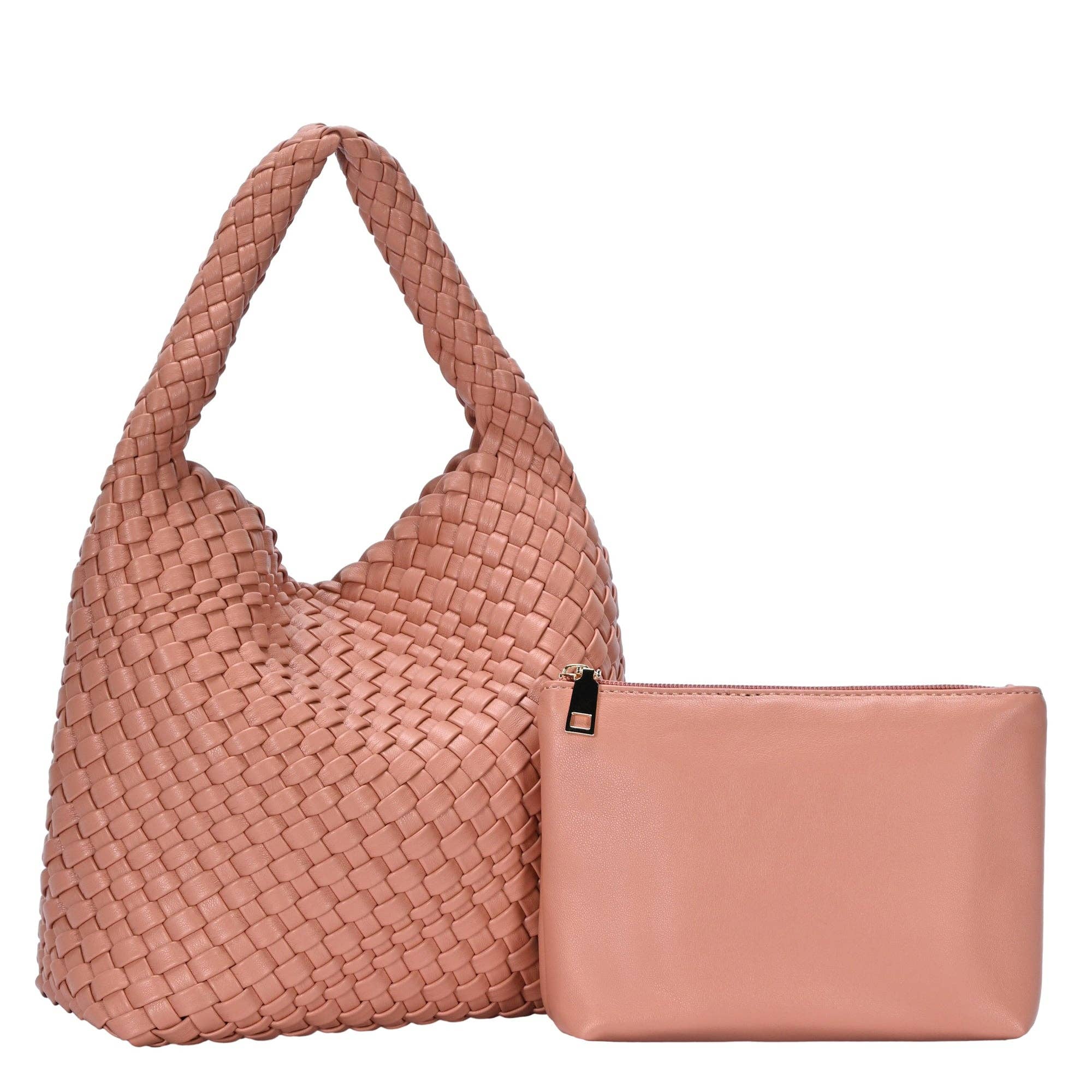 MMS Brands - Wholesale Satchel - Women's - Parker 2 in 1 Woven Satchel40