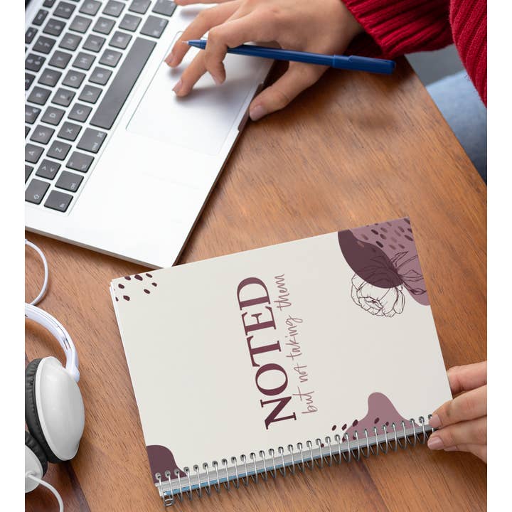 Noted (but not taking them) – spiralblok for engroshandel hos Black Luxury Loft