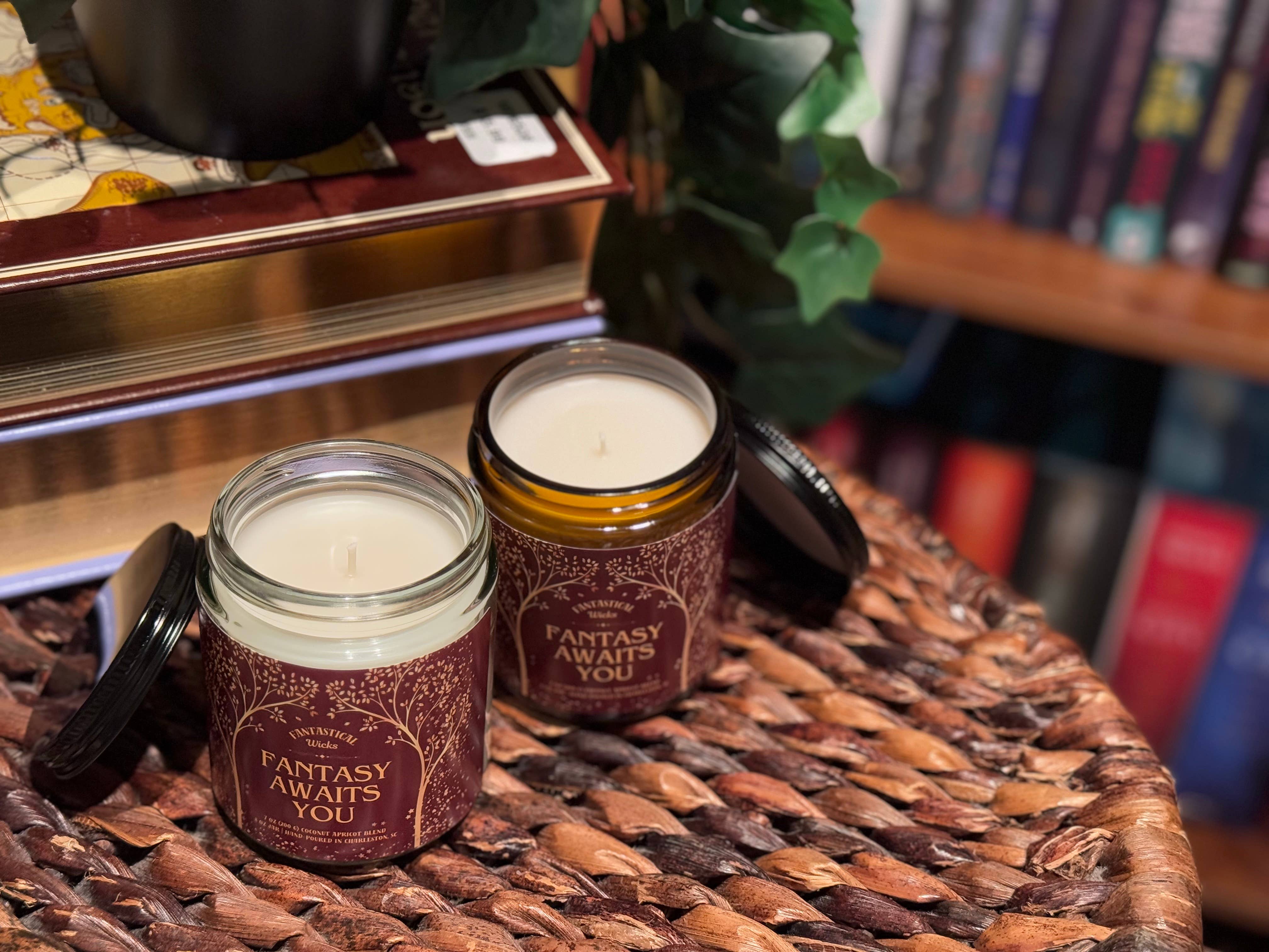 Fantastical Wicks - Wholesale Jar/Filled Candle - Fantasy Awaits You | 7 oz1