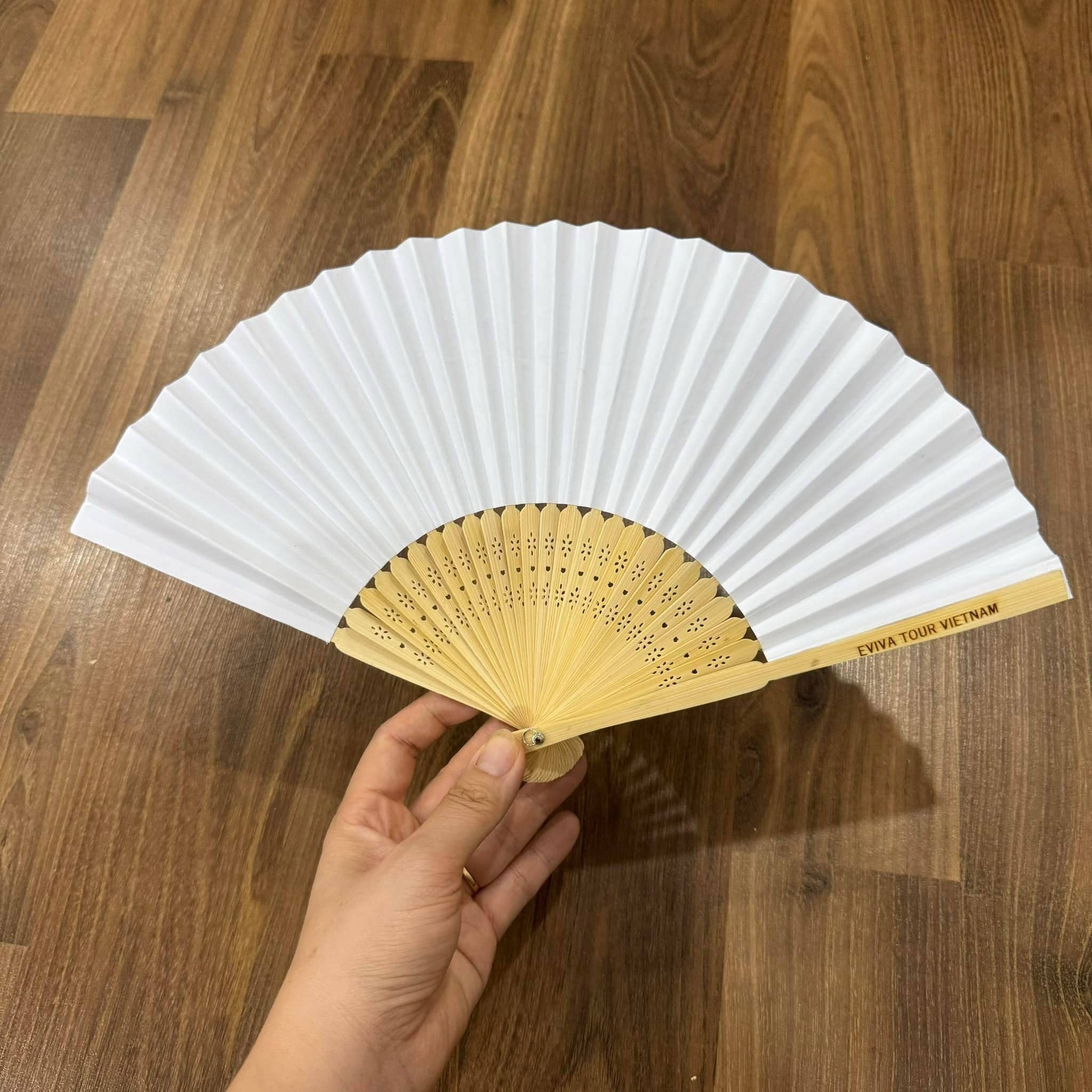 Tonkin Handicraft - Wholesale Party/Paper Folding Fan - Customized Wedding Paper Folding Fan 2