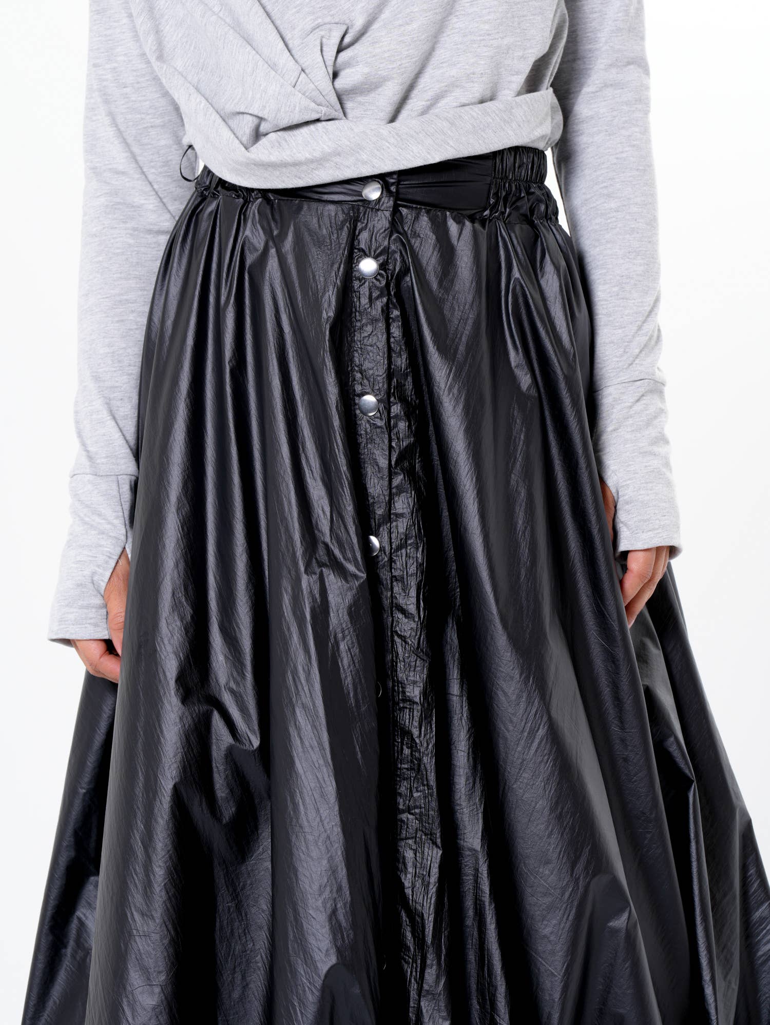 Metamorphoza – wholesale Skirt – Women’s – Voluminous Maxi Skirt with Adjustable Hem15