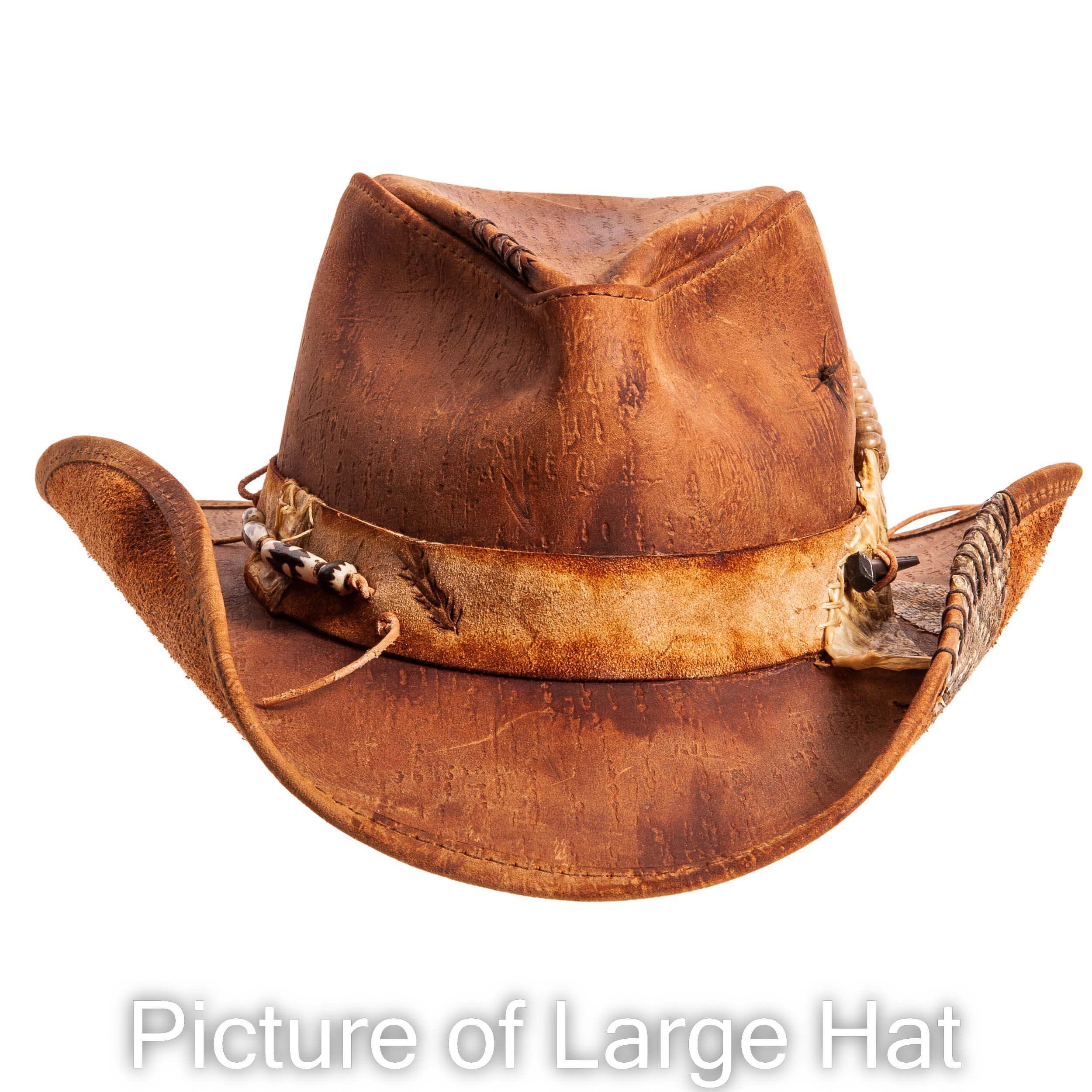 American Hat Makers – wholesale Cowboyhatt - Unisex – Äkta läder cowboyhatt Founders Edition - Stil Sidewinder6