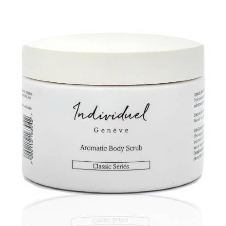 Aromatic Body Scrub for wholesale by Individuel Genéve