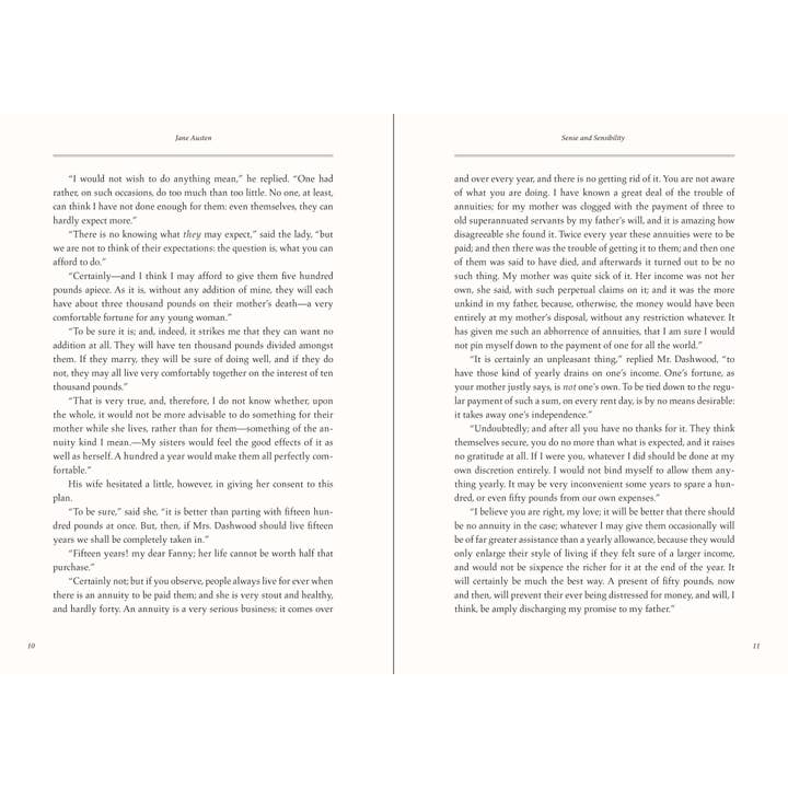 Peter Pauper Press - Wholesale Classics - Sense and Sensibility6