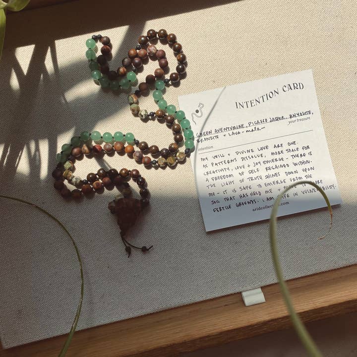 Arid Collective - Wholesale Prayer Beads Necklace - Traditional Japa Mala Necklace | Reiki Infused | Handmade