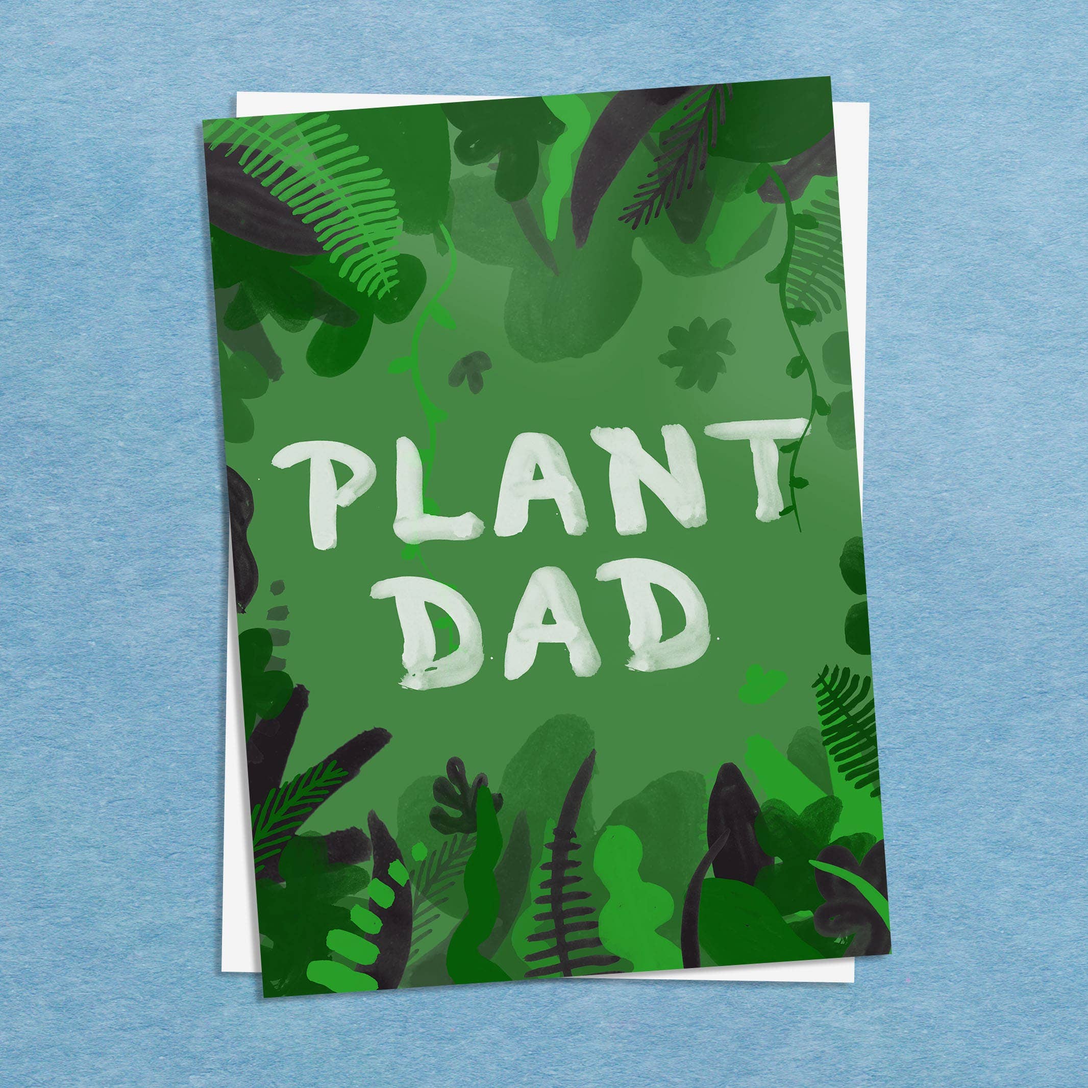 sixsixninenine design - Vente Carte pour la fête des Pères - Carte de fête des pères Plant Dad0