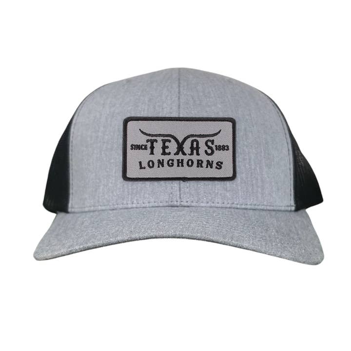 Texas Longhorns H Horns rectangle / Hats / 158 / UT9101 for wholesale by Last Stand Hats, LLC