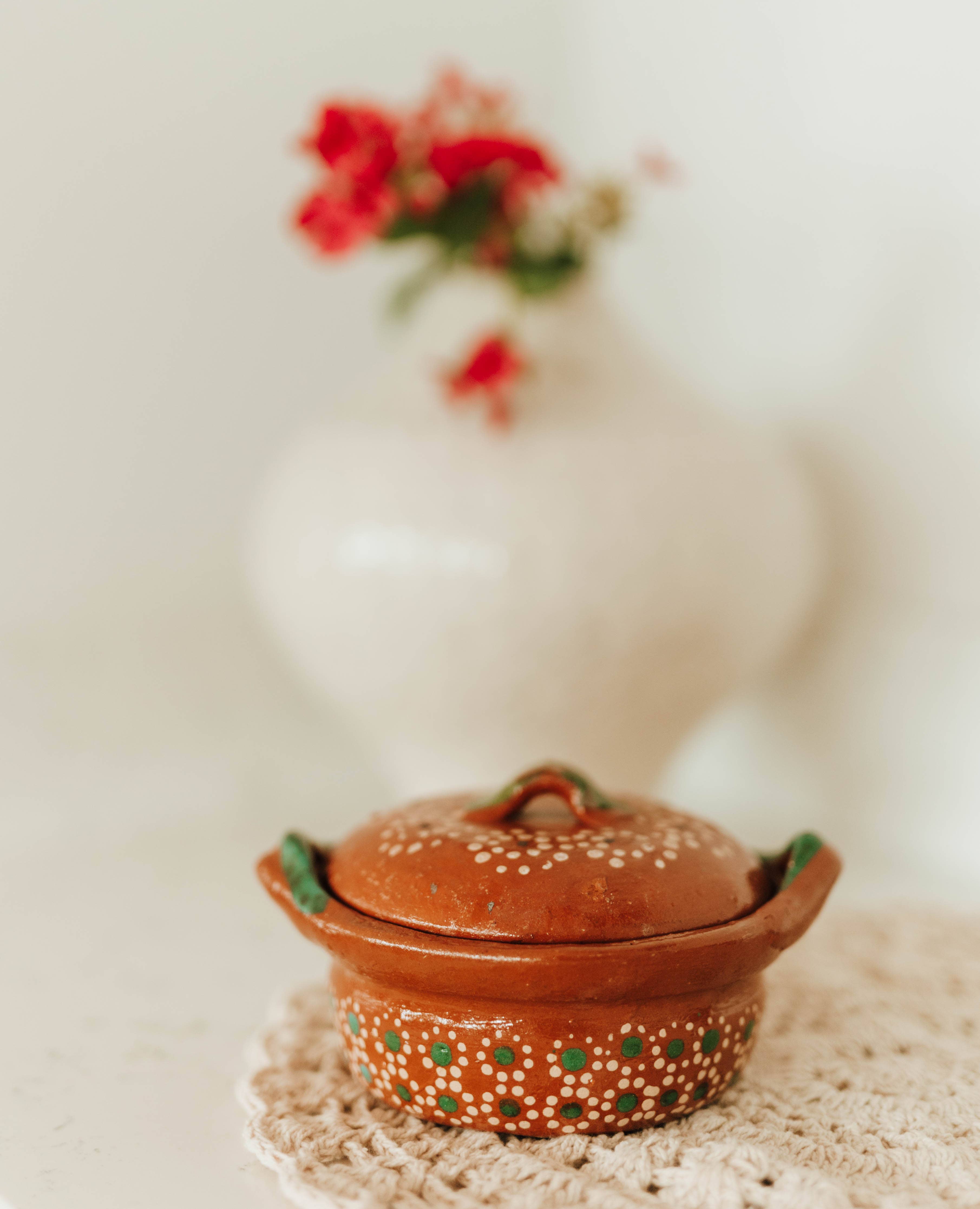 Once Upon A Vela - Wholesale Jar/Filled Candle - Toasted Pumpkin Spice - Mexican Cazuelita Candle 13 oz.1