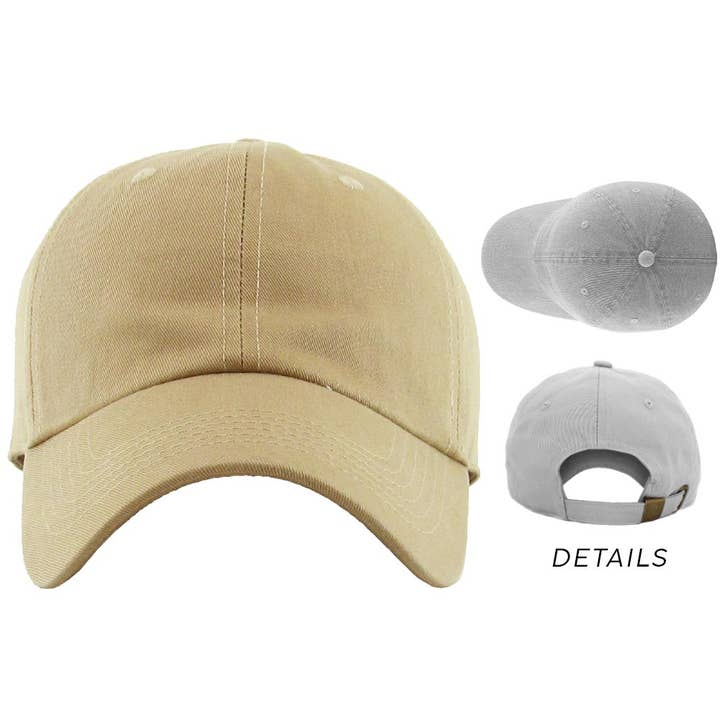 Sensibling Corp. - Wholesale Baseball Cap - Unisex - Solid Baseball Cap3