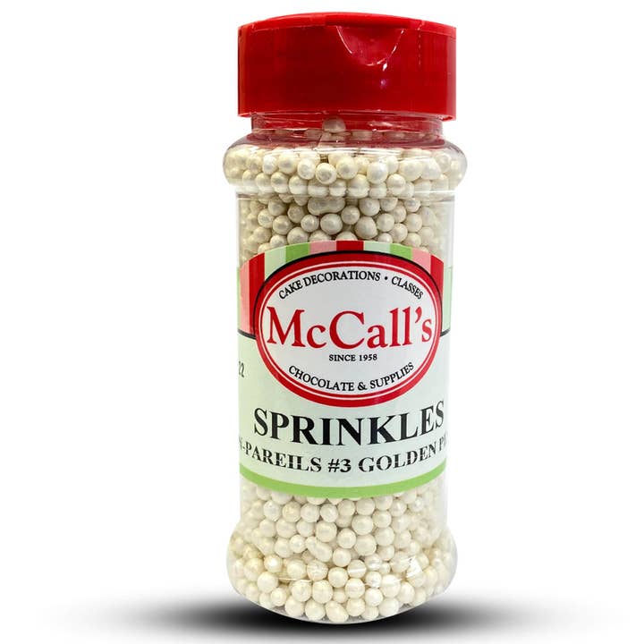 SPRINKLES NON PAREIL #3 GOLDEN PEARL 80 G for wholesale by McCall's