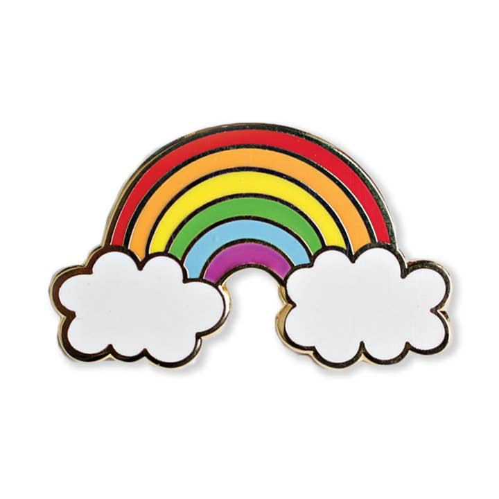 rainbow | enamel pin for wholesale by Choke Shirt Company / Towne 9
