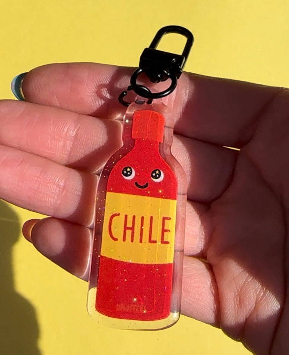 YayItzel - Wholesale Keychain - Women's - Botella De Chile Keychain1