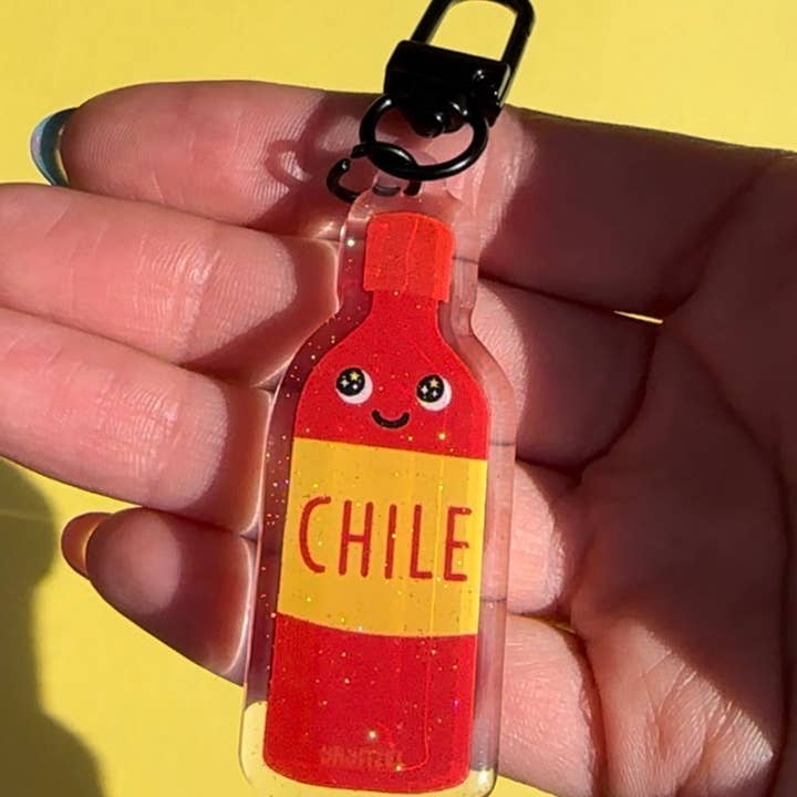 YayItzel - Wholesale Keychain - Women's - Botella De Chile Keychain1