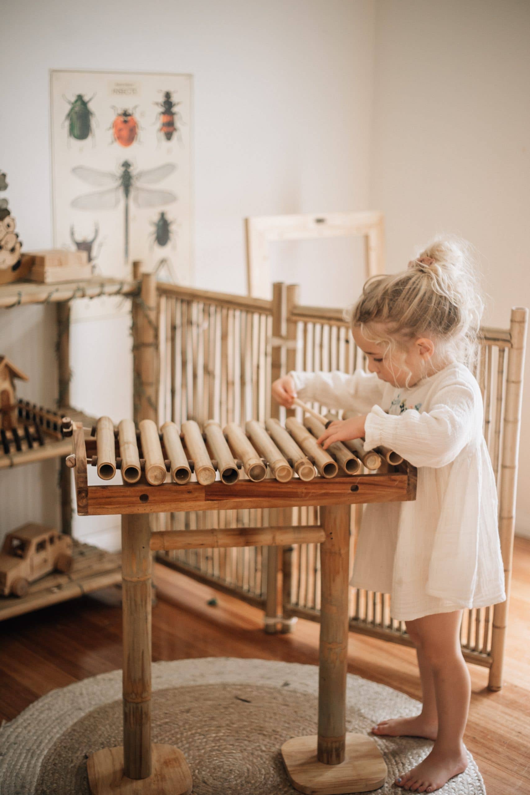 Q Toys - Vendita all'ingrosso Gioco musicale - Bambini e neonati - Marimba di bambù1