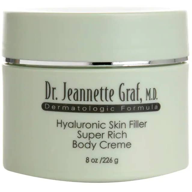 Hyaluronic Skin Filler Super Rich Body Crème 8 oz for wholesale by Dr. Graf Skin Care