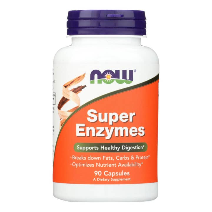 Everyday Supply Co - Wholesale Oral Supplement/Vitamin - Now Foods - Super Enzyme - 1 Each-90 Vcap