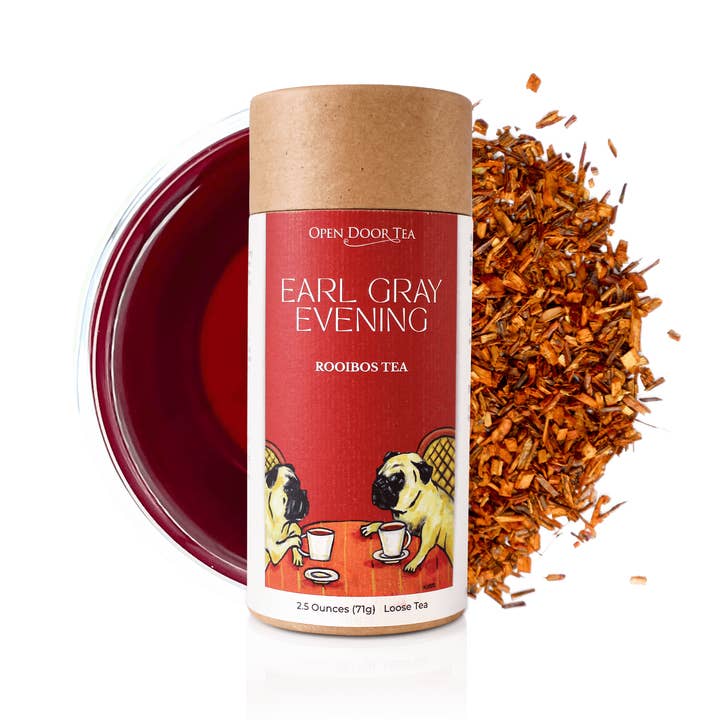 Earl Gray Evening | Organic Rooibos Tea | Bulk or Retail for wholesale by Open Door Tea