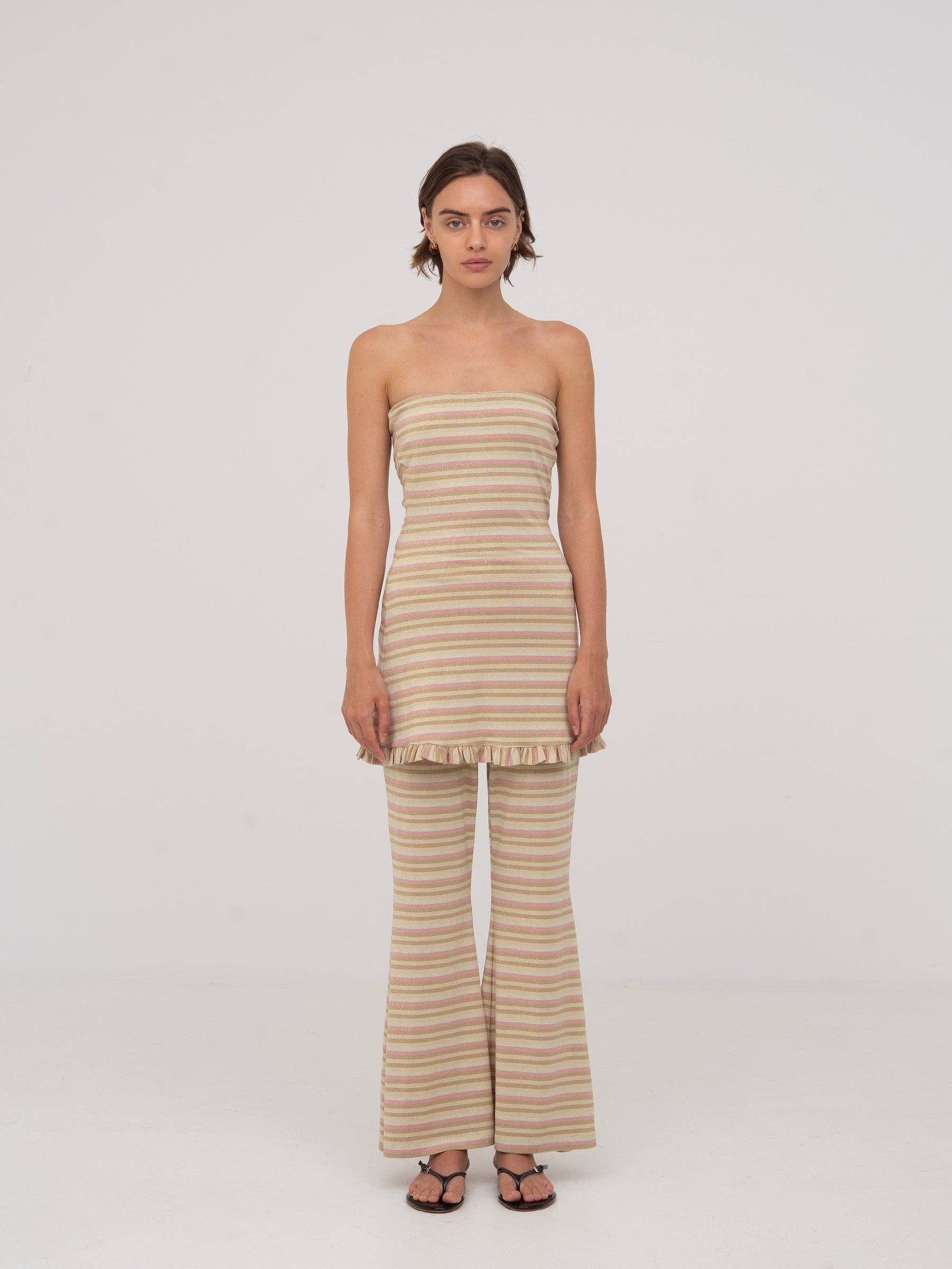 CARMEN SAYS - Wholesale Blouse - Women's - Persephone Striped Top2