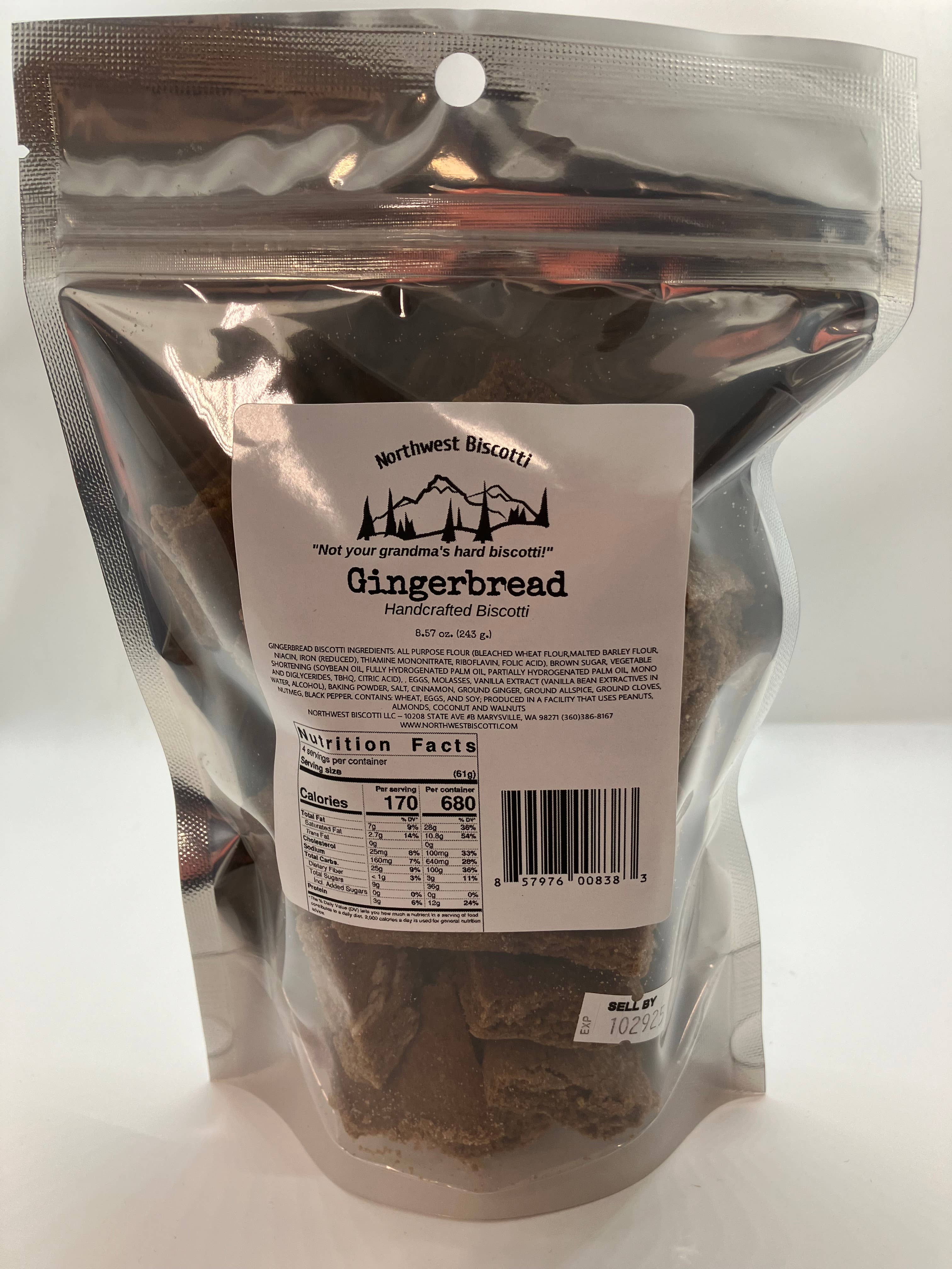 Northwest Biscotti, LLC - Wholesale Cookie - Gingerbread Bites