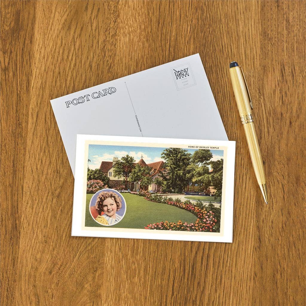 Found Image Press - Wholesale Postcard - Postcard LA-210 Shirley Temple House1