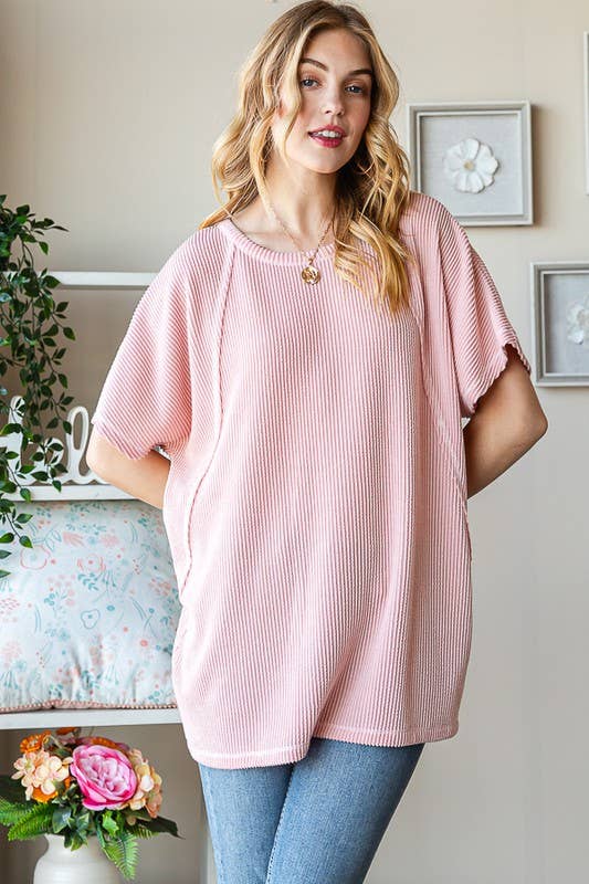 HEIMISH – Engroshandel Tunika - Dame – ET7518-10 MASSIV URBAN RIBBET TOP18