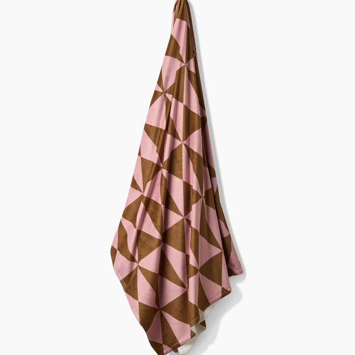 Geometry - Wholesale Throw Blanket - Bronze Butter Blanket