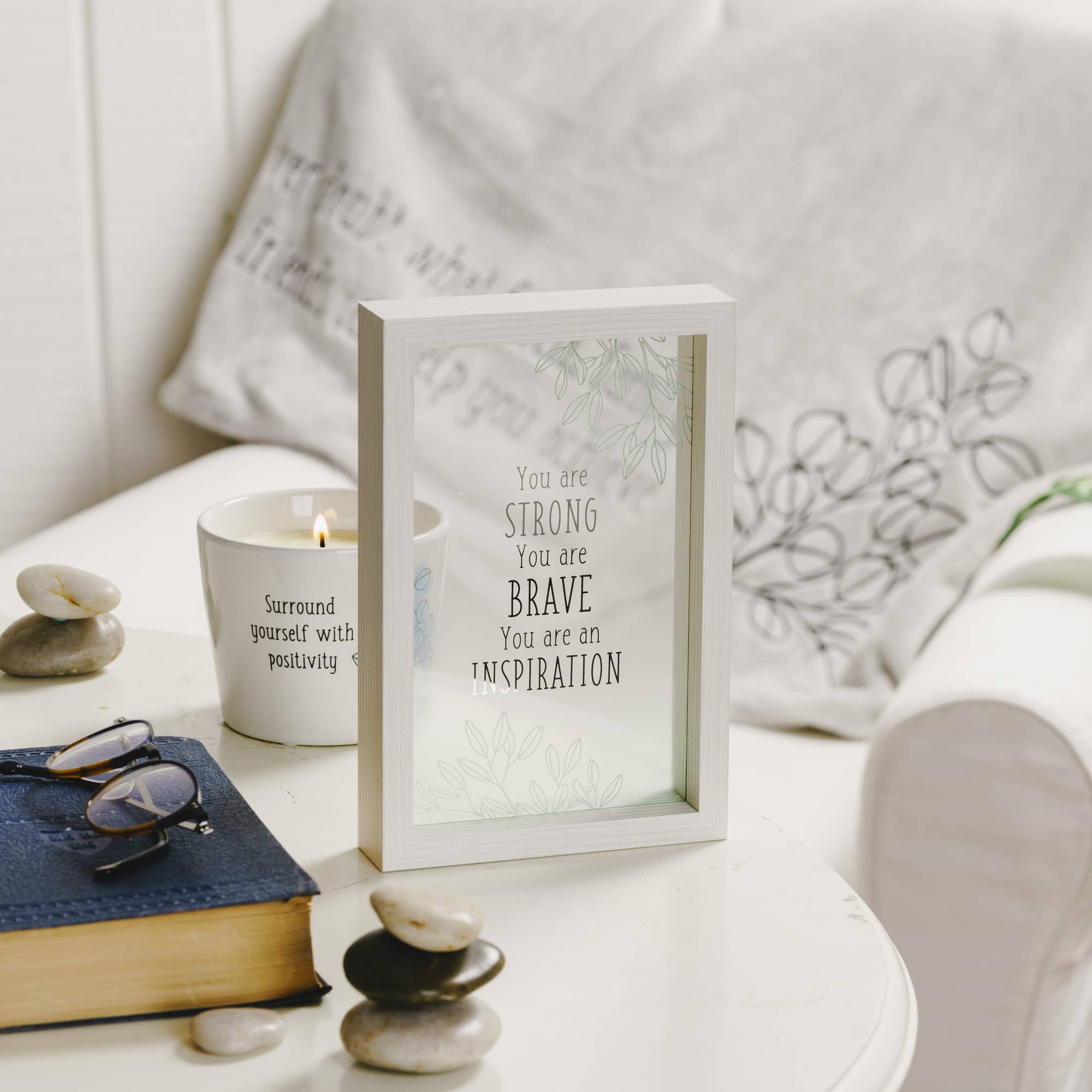 Pavilion - Wholesale Plaque - Inspiration - 5.5" x 8.5" Framed Glass Plaque1