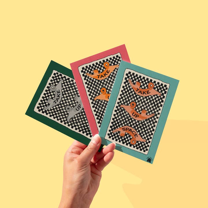 5x7 Take Up Space Print for wholesale by Shop Malma