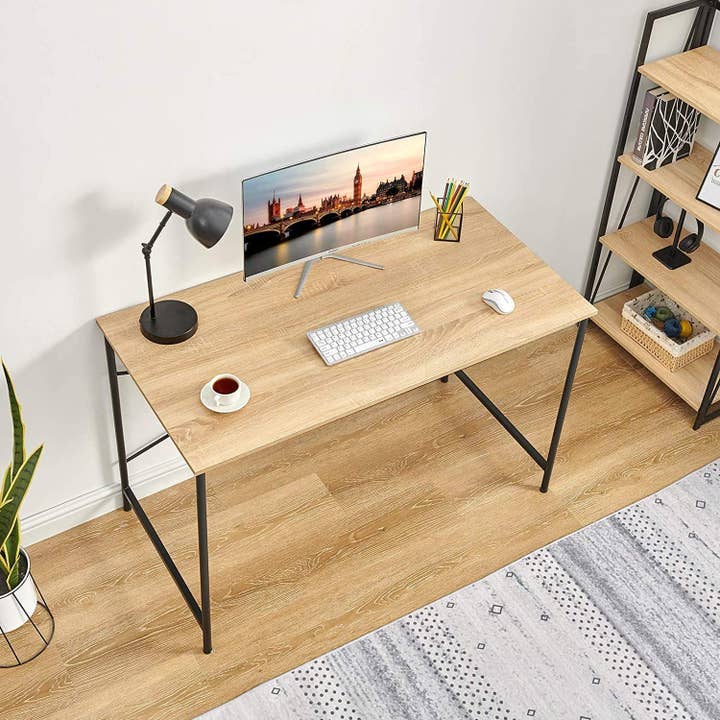 39F Inc. - Wholesale Desk Set - Modern Computer Desk – 47” Workstation with Metal Frame1