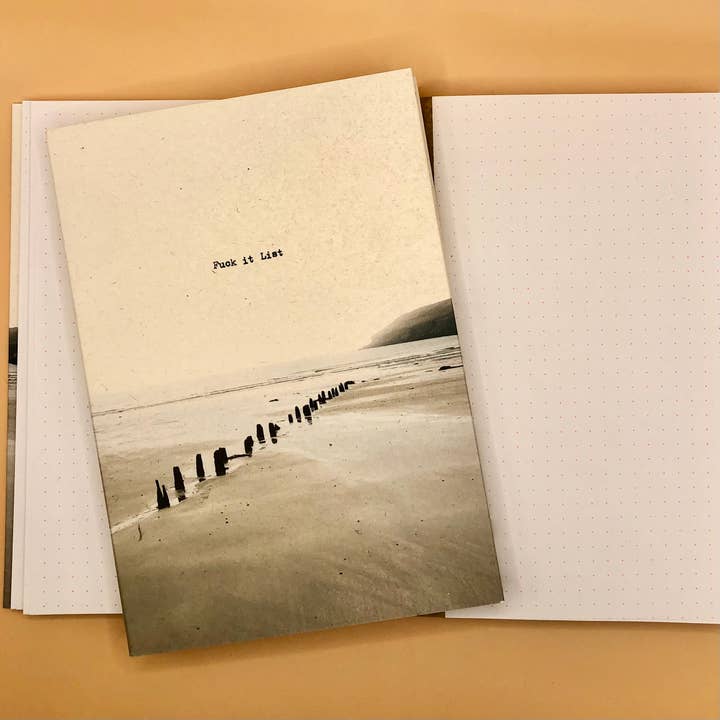 'Lista de Que Se Joda' - Cuaderno de Lujo Hecho a Mano - para venta al por mayor de The Elephant in the Room Gifts