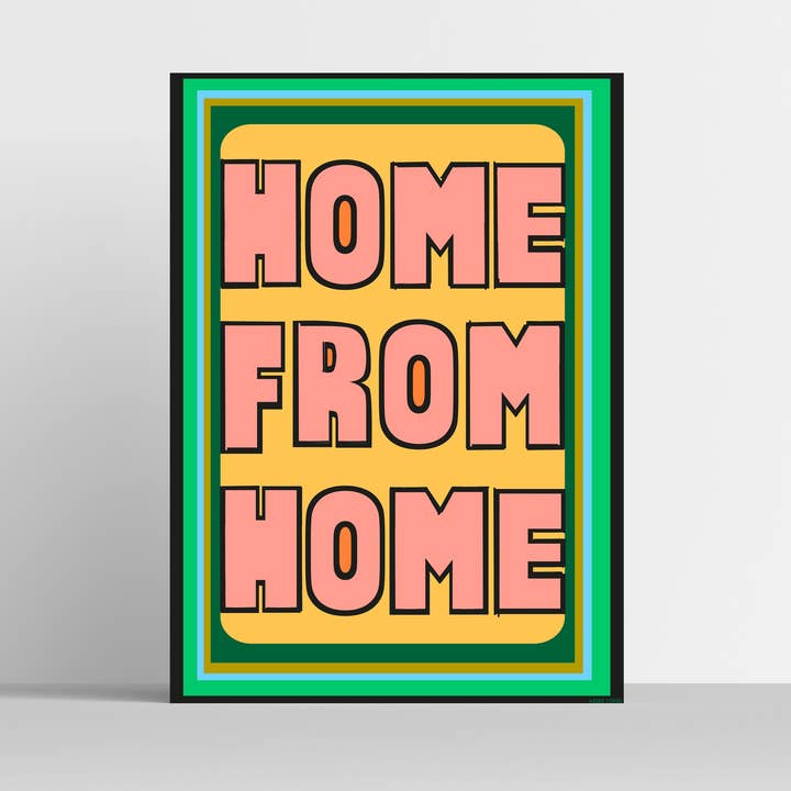 Impression Giclée 'Home' pour la vente par RUDE