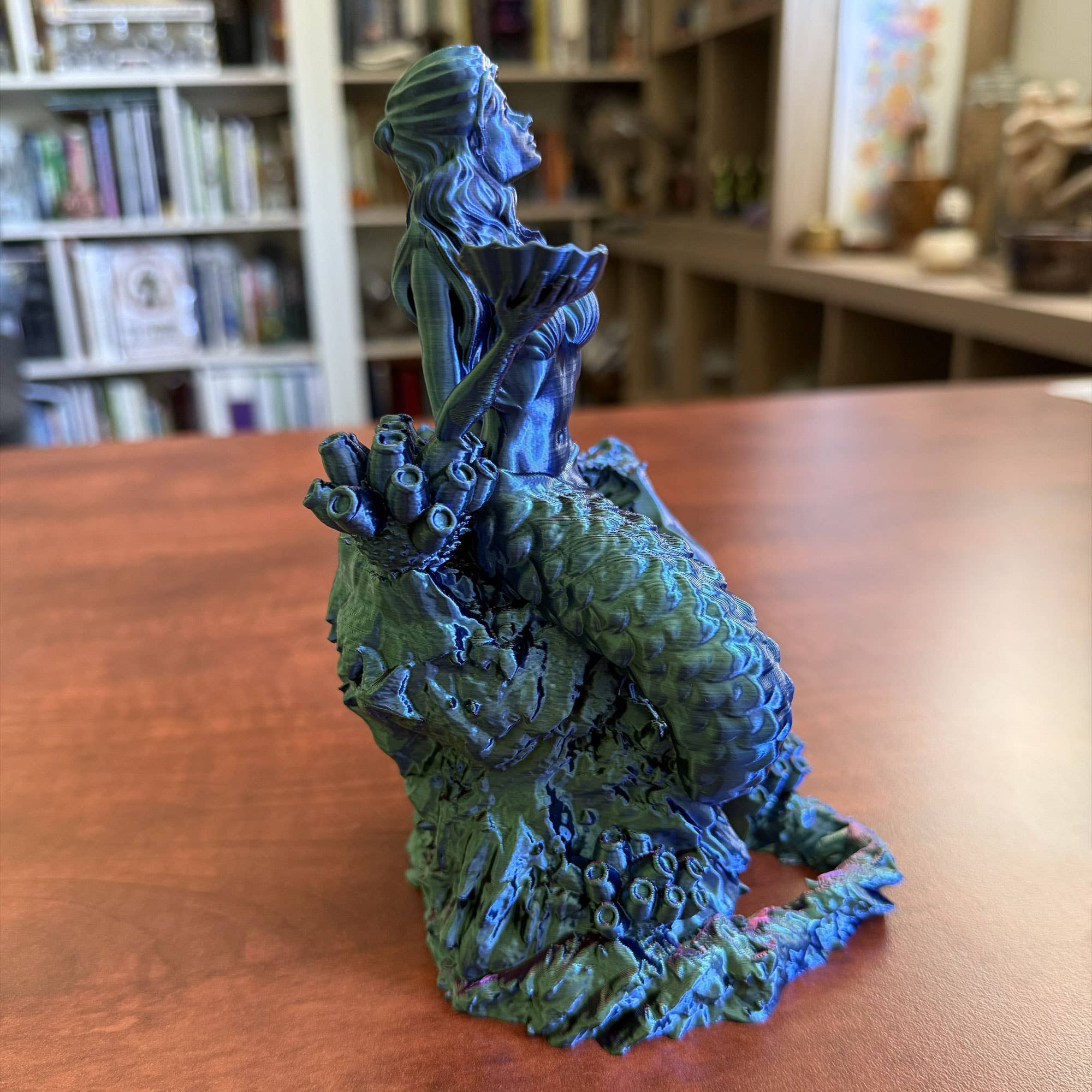 American Carver LLC - Vente Dé - Tour de Dés Sirène | JdR, D&D, Pathfinder, CdC5