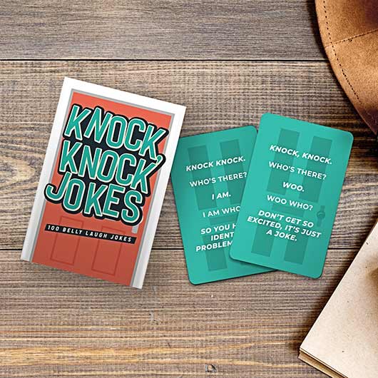 Gift Republic - Venta al por mayor Juegos de cartas - Knock Knock Chistes