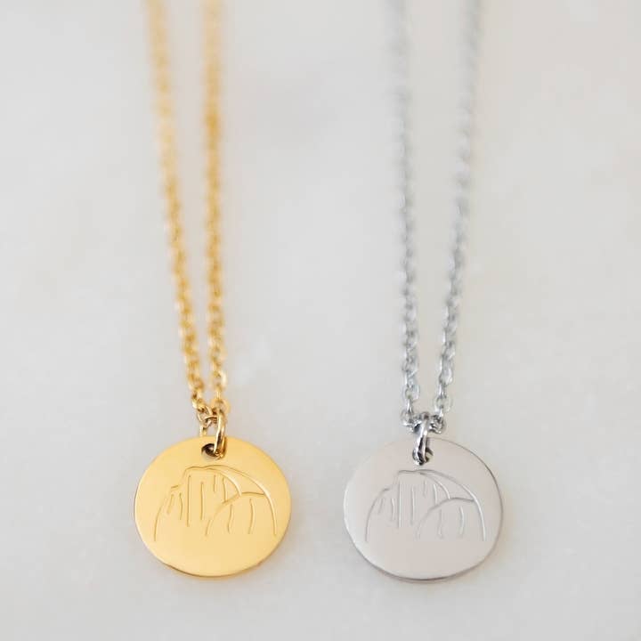 Half Dome Necklace for wholesale by 17 Mile