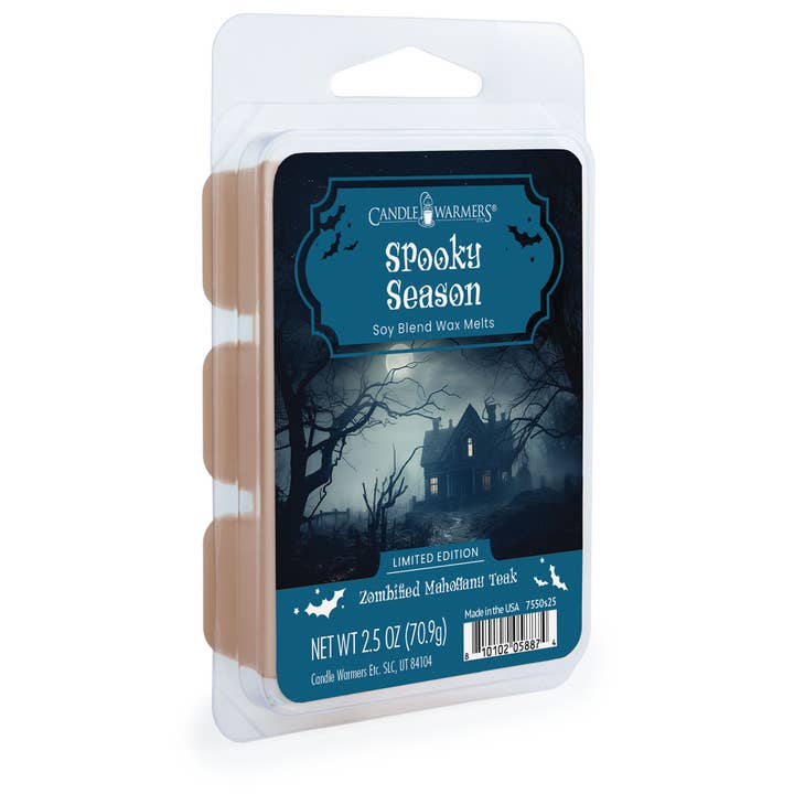 2.5 oz Wax Melt Spooky Season Limited Edition Halloween for wholesale by Candle Warmers Etc.
