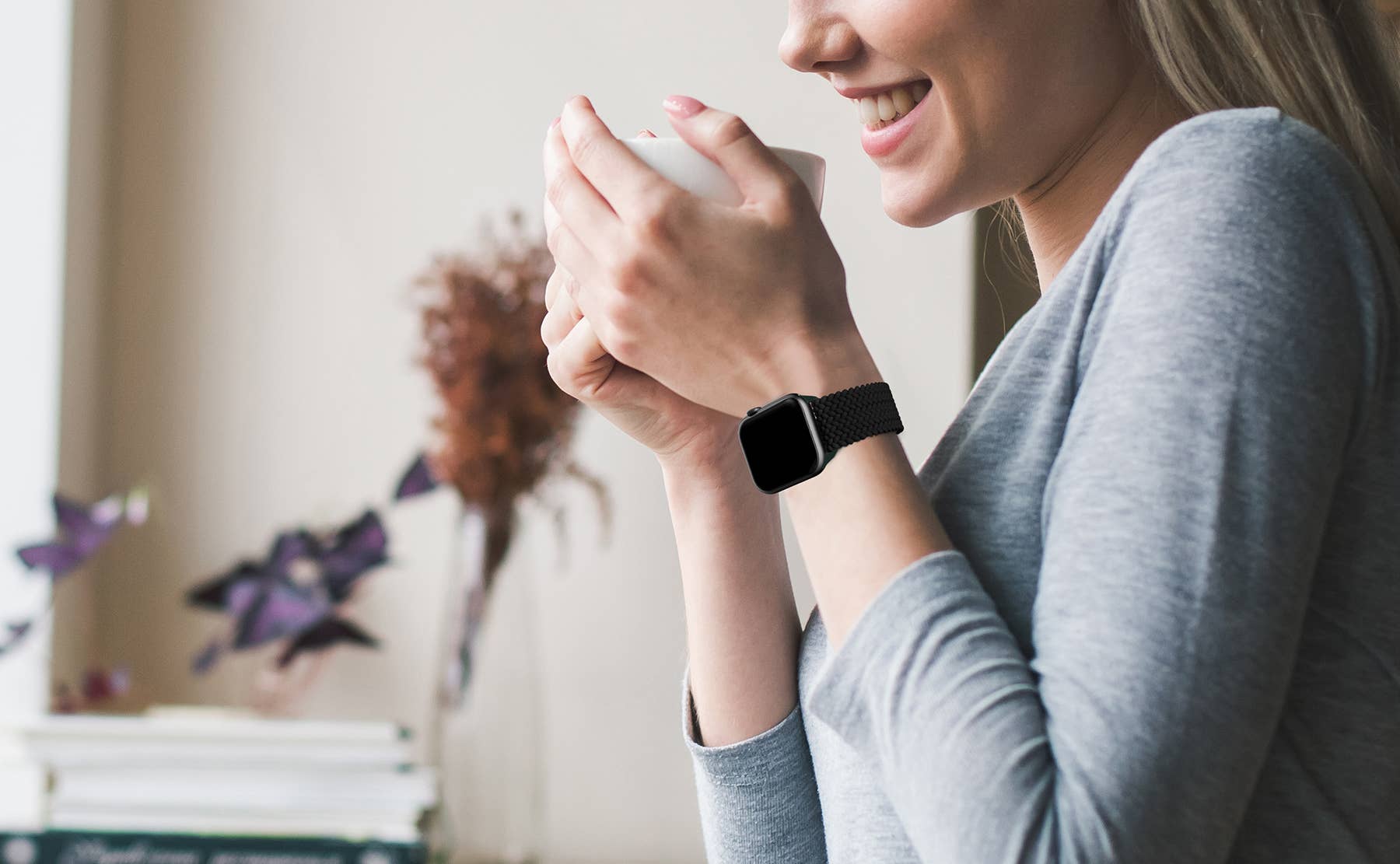 LAX Gadgets - Wholesale Watch Band/Strap - Women's - LAX APPLE WATCH BRAIDED LOOP BAND with Retail Pack15