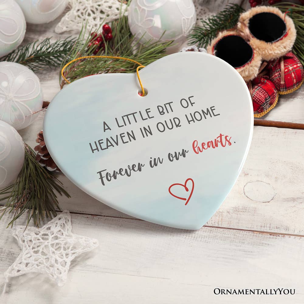 OrnamentallyYou - Wholesale Ornament - Forever in Our Hearts Heaven’s Little Light, Ornament & Gift5