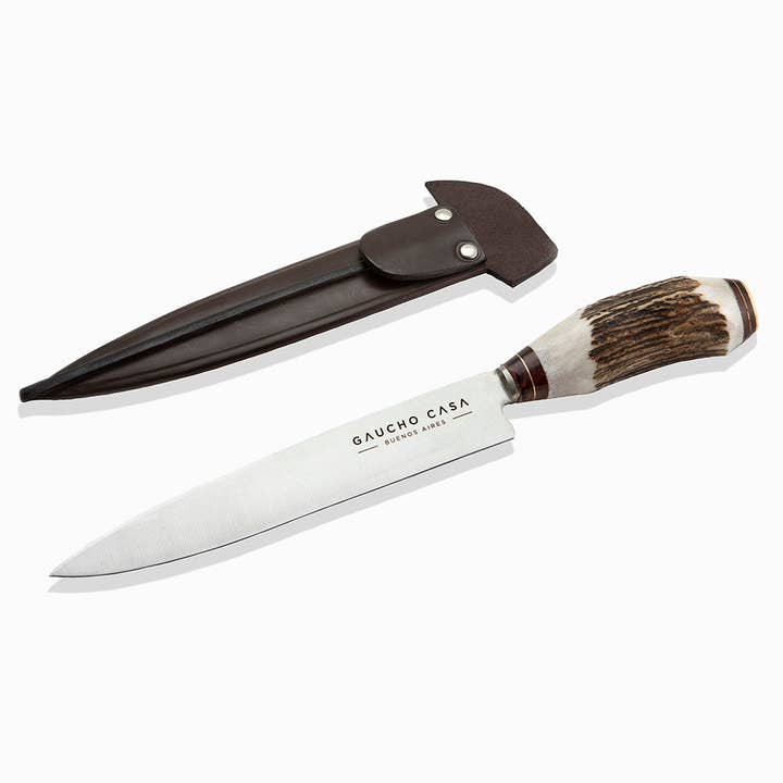 Gaucho Buenos Aires - Wholesale Kitchen/Utility Knife - Tandil Knife With Deer Horn Handle2