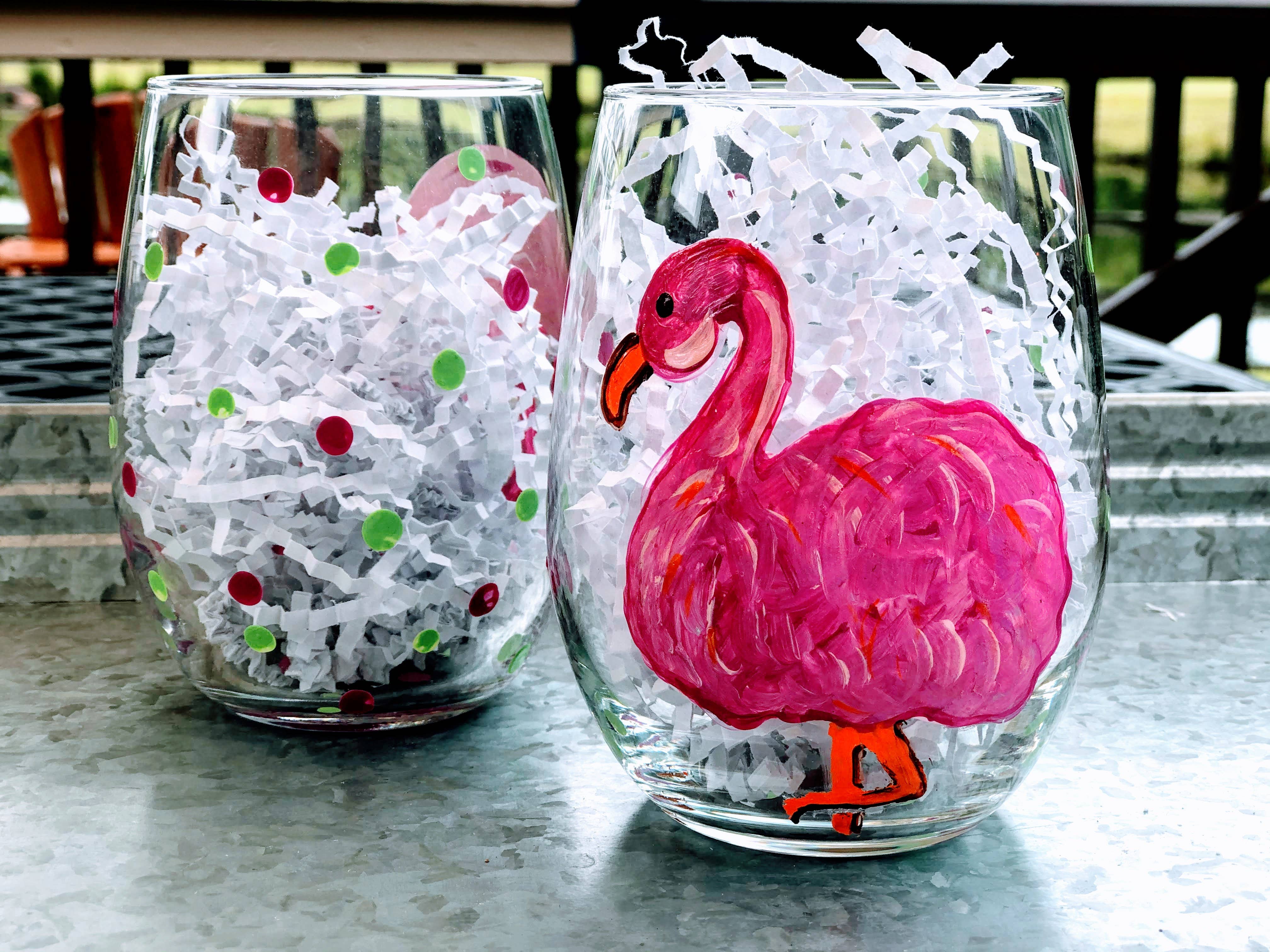 Kricket Lane Designs - Wholesale Wine Glass - Sea Life Stemless Wine Glasses0