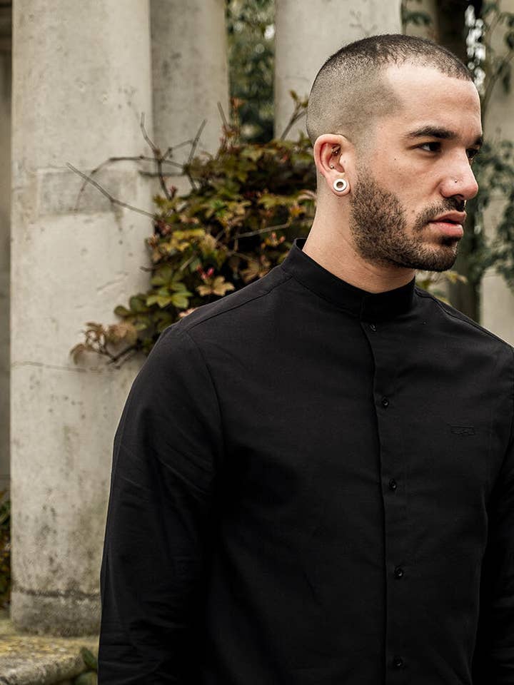 Tymoor - Venta al por mayor Camisa con botones - Hombre - Camisa abuelo