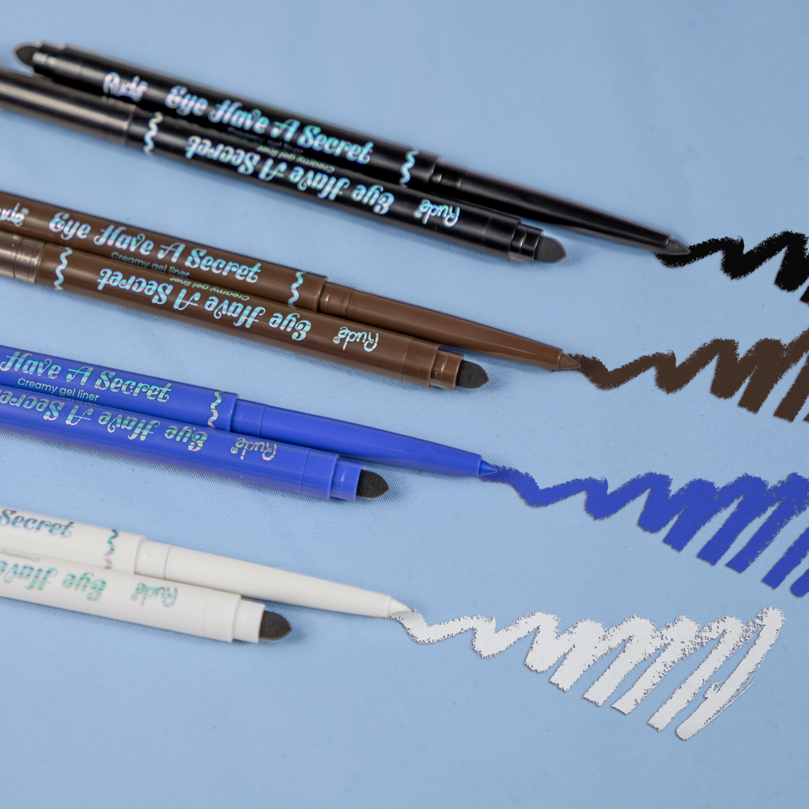 Rude Cosmetics – wholesale Eyeliner/Penna – Eye Have A Secret krämig gel-eyeliner4