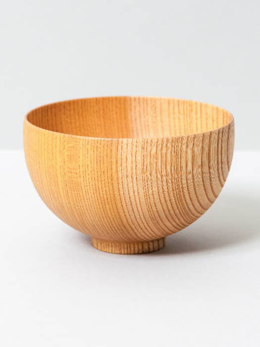 Bol en bois Tsumugi - Sensai, naturel pour la vente par Morihata International Ltd. Co.