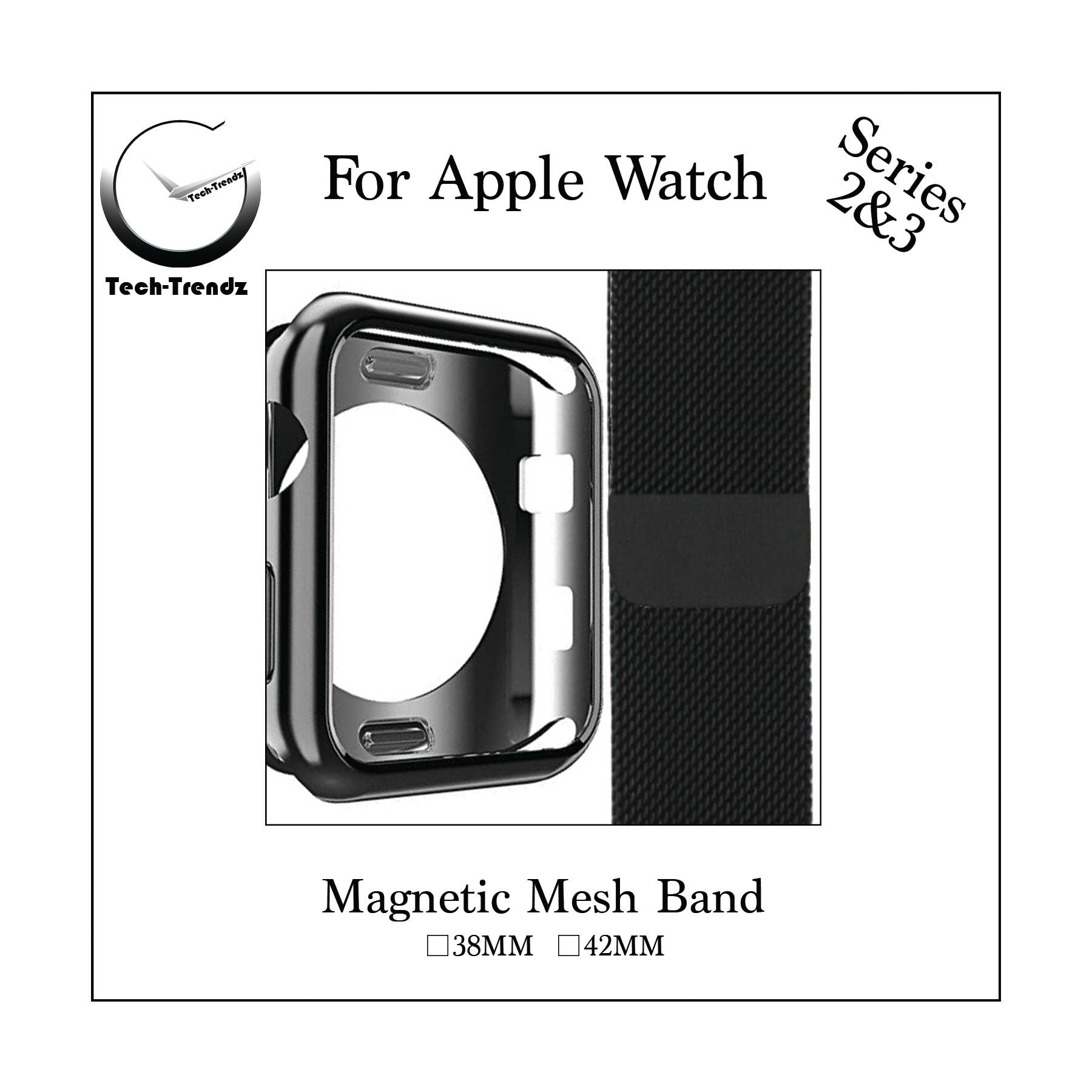 Tech Trendz - Wholesale Watch Band/Strap - Women's - Magnetic Band & Case Set1