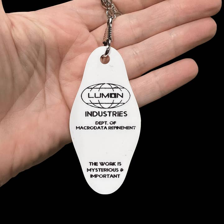 Lumon Severance nøglering for engroshandel hos The Foxy Hipster